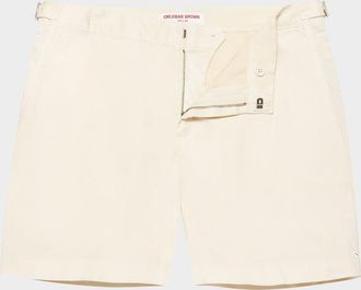 Orlebar Brown Mens Bulldog Linen Shorts