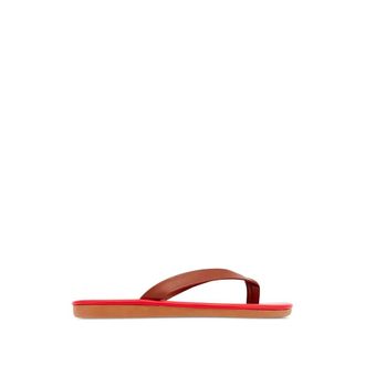 Ancient Greek Sandals Flip Flops, female, Red, Size: 10 US Shoes Ancient Greek Sandals