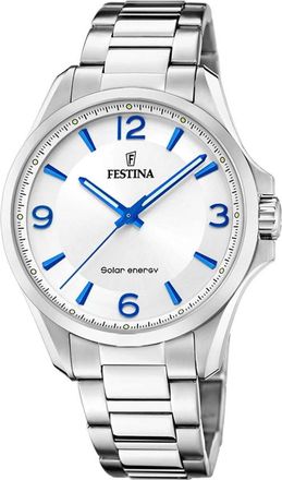 Festina Elegante Stalen Dameshorloge - Dames - Horloges - Grijs - ONE Size - Accessoires