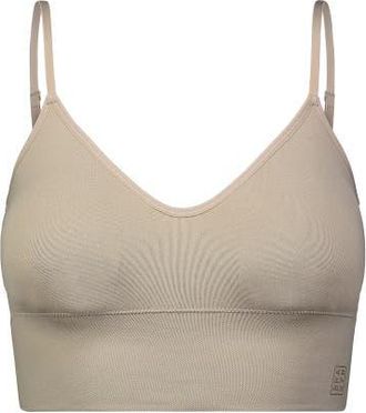 BraBar/Boutique Everyday Longline Cami Bra Top in Mushroom at Nordstrom, Size Medium