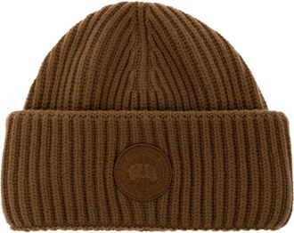 Canada Goose Berretto Double Fold in misto cashmere - - Accessories - unisex - Marrone - ONE SIZE