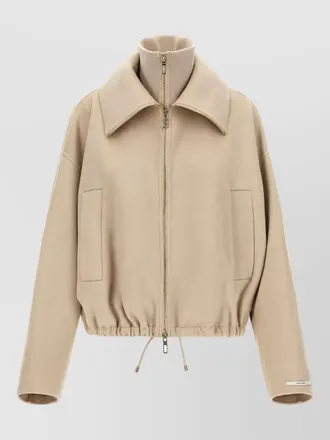 Sportmax wool oversized bomber jacket
