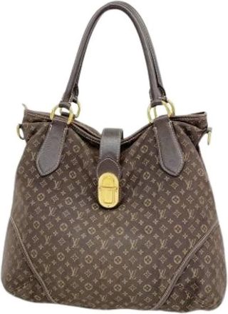 Louis Vuitton Pre-owned Handbags, female, Brown, Size: ONE SIZE Pre-owned Vintage Handbag