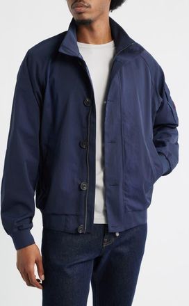 Save The Duck Blade Water Resistant Bomber Jacket in Navy Blue at Nordstrom, Size Xx-Large