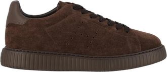 Hogan H677 Allacc H Fori - Heren - Sneakers - Bruin - 40 EU - Schoenen