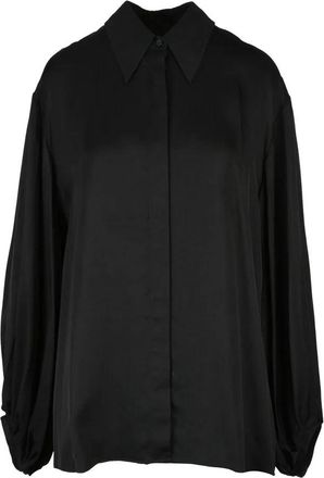 Khaite Satin Shirt - Black