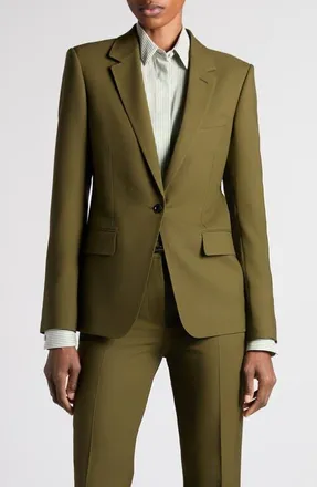 Tom Ford Virgin Wool Jacket in Ivy Green at Nordstrom, Size 38