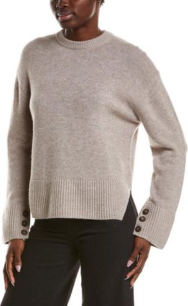 Naadam Naadam Premium Wool & Cashmere-Blend Utility Sweater