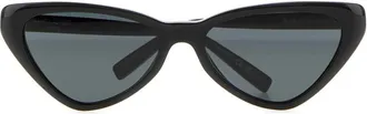 Saint Laurent Womens Black Acetate Sl 944 Sunglasses Blackblackblack Exterior: Occhiali Da Sole