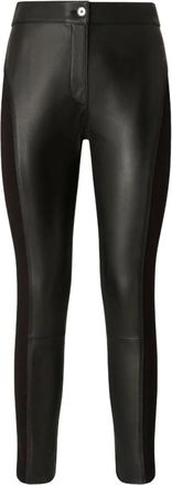 Pinko Skinny Trousers, female, Black, 2XS, Stylish Trousers in Pink