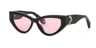 Roberto Cavalli SRC184 700Y Mens Sunglasses Black Size 55