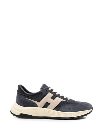 Hogan hyperlicht leren sneakers