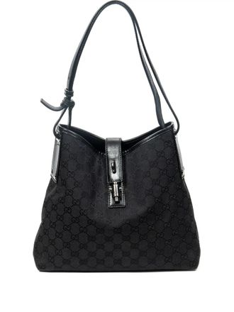 Gucci Borsa a spalla in tela GG 2000 - Nero