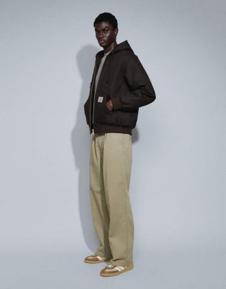 Levi's Workwear chino ampi a pieghe beige-Neutro