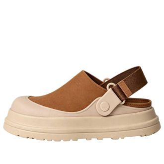 UGG (WMNS) UGG GoldenGlow Suede Clog Chestnut 1180256-CHE