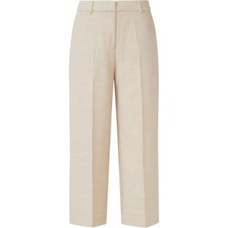 Comma 7/8 Broek - Dames - Broeken - Beige - Maat: XL