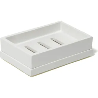 Jonathan Adler Lacquer Soap Dish in White at Nordstrom
