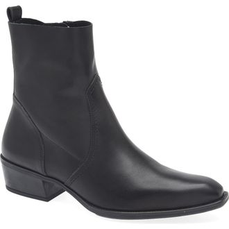 Paul Green Calista Boot in Black Leather at Nordstrom Rack, Size 7.5Us / 5Uk