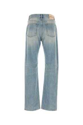 Alexander McQueen 845485qyabu 4211 Bluewashed Tcottonfppolyesterfpcotton Jean