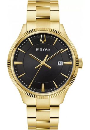 Bulova 97B228 Mens Classic Watch - Gold - One Size