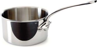 Bloomingdale's MCook 3.6 qt Stainless Steel Saucepan in Silver at Nordstrom