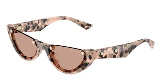 Jimmy Choo London JC5049HU 508073 Womens Sunglasses Tortoiseshell Size 53