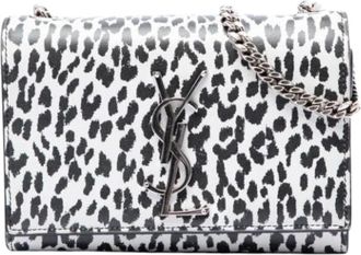 Saint Laurent Pre-owned Kate Crossbody Tas - Dames - Vintage Schoudertas - Veelkleurig - ONE Size - Leer - Vintage