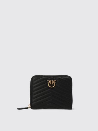 折りたたみ財布 PINKO 'Tyler' wallet Pinko - Taylor leather zip around wallet black - The Corner