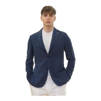 AT.P. CO Heren, Jassen, Blauw, Maat: 2XL