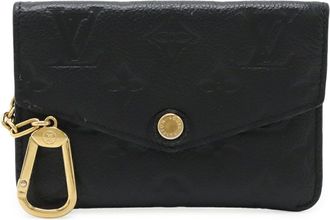 Louis Vuitton Black Noir Monogram Empreinte Pochette (Pre-Owned)