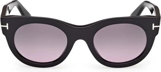 Tom Ford Sunglasses Ft1315 01 B Marine Black/Gray Gradient Women