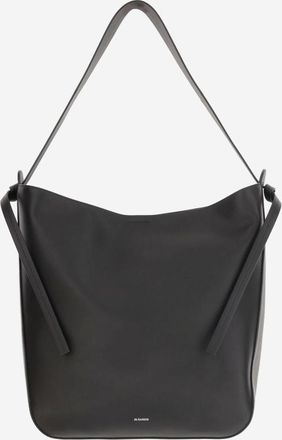 Jil Sander Leather Bag With Logo