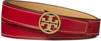Tory Burch Miller reversible belt - women - Leather - S - Red
