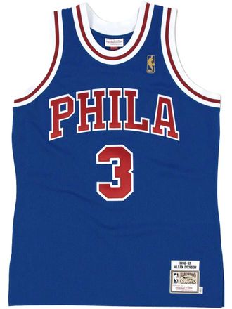 Mitchell & Ness Top Allen Iverson Philadelphia 76ers 1996/97 - Blu