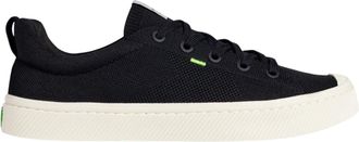 Cariuma Cariuma IBI Low Sneakers Black Knit Lace Up Casual Shoes HAWK489