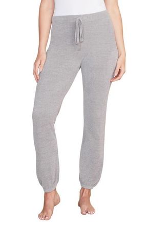 Barefoot Dreams CozyChic Ultra Lite Lounge Track Pants in Dove Gray at Nordstrom, Size Medium