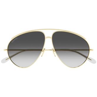 Gucci Sunglasses Gg1654 S 012 Gold/Grey Women