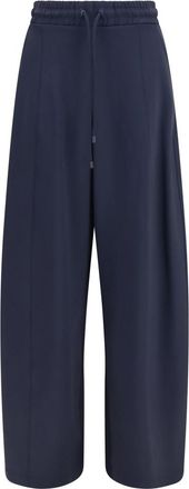 Max Mara Blue Relaxed Drawstring Pants