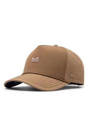Melin Odysea Rope Bulls Icon Hydro Performance Snapback Hat in Tobacco /Bison at Nordstrom, Size Medium