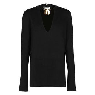 Jil Sander Donna, Maglie, Nero, M, new