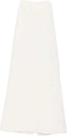 Calvin Klein Annika Jurk - Dames - Maxi kleedjes - Wit - XS - Kleedjes