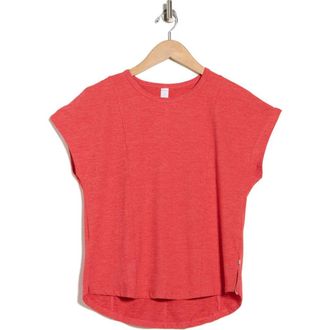 Marika Sonia Short Sleeve Top in Heather Tomato Puree at Nordstrom Rack, Size X-Large