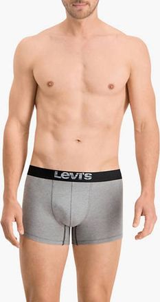 Levi's Bóxer básico de Levis - Hombre - 2XL - Gris / Grey / Black