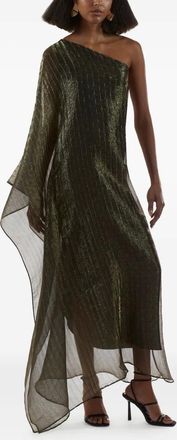 Taller Marmo Abito monospalla asimmetrico Betsy - Verde