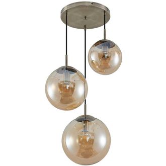 Lindby Ceiling Lightdimmable Teeja made of Glass for Living Room & Dining Room