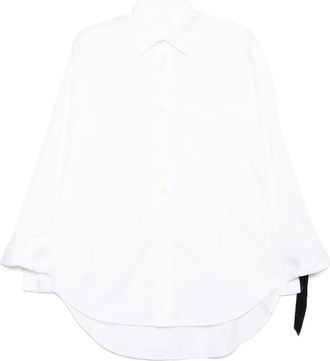 Marina Yee long-sleeved shirt - women - Cotton - S - White