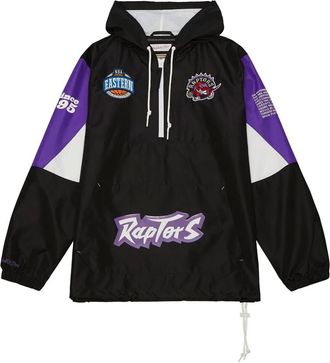Mitchell & Ness Felpa Toronto Raptors Team OG 3.0 con cappuccio - Nero