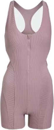 adidas (WMNS) adidas Yoga Ribbed Bodysuit Asia Sizing Purple HD9545
