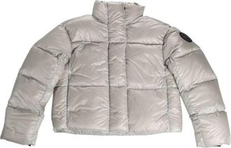 Canada Goose Cypress puffer jacket - women - Recycled Nylon - M - Grey