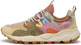 Flower Mountain Suede and technical fabric sneakers Yamano 3 Woman - Dames - Sneakers - Veelkleurig - 41 EU - Schoenen